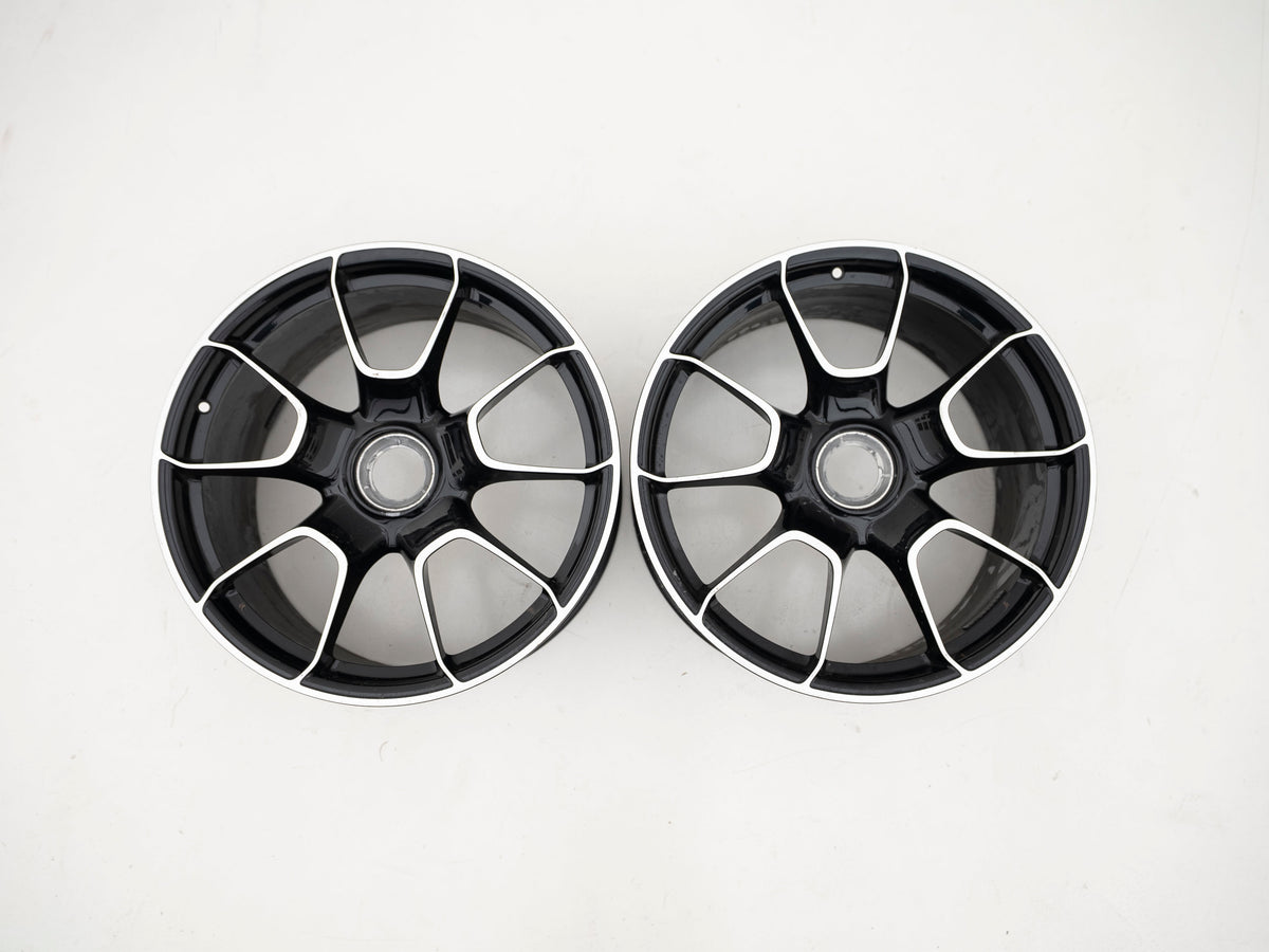 Porsche 992 Turbo S Exclusive Design 20"/21" Wheel Set - 992601025AF041 / 992601025AG041 - Used