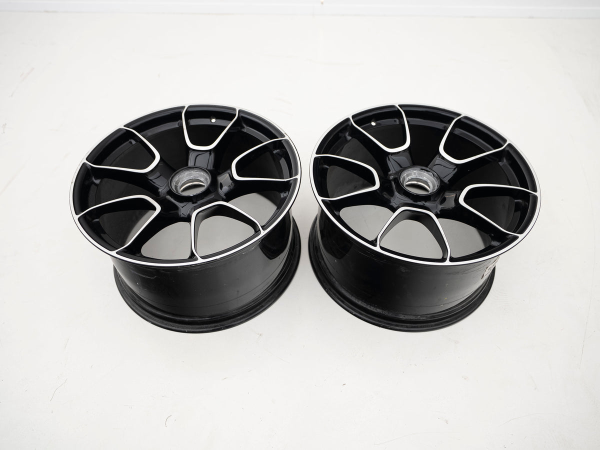 Porsche 992 Turbo S Exclusive Design 20"/21" Wheel Set - 992601025AF041 / 992601025AG041 - Used