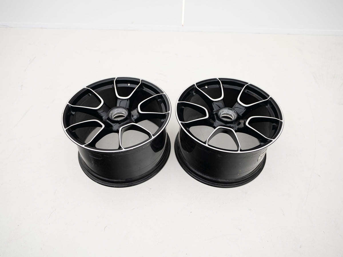 Porsche 992 Turbo S Exclusive Design 20"/21" Wheel Set - 992601025AF041 / 992601025AG041 - Used
