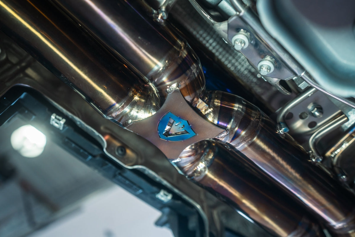 Valvetronic Designs - Valvetronic Valved Sport Exhaust System for Porsche 718 GT4RS/Spyder RS - POR.GT4RS.VSES.TI