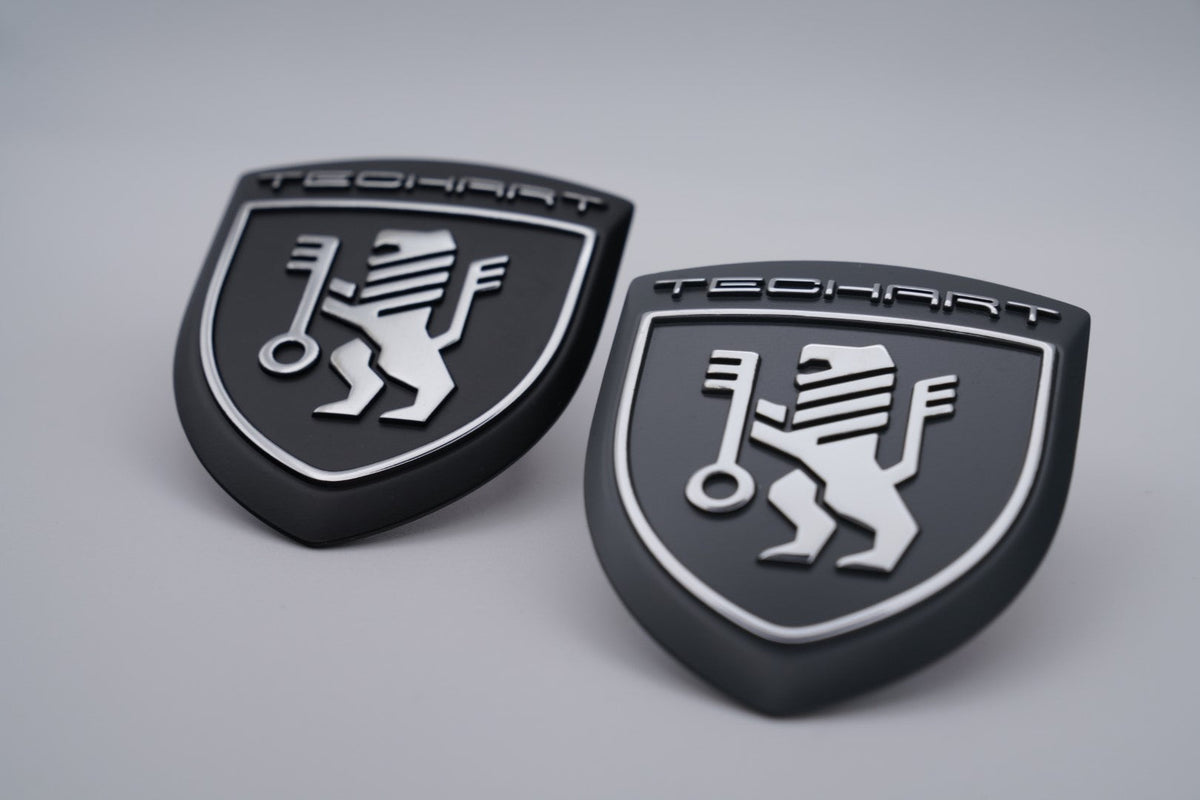 TECHART TECHART Front Hood Emblem Black for Porsche 911 992.1 — product image
