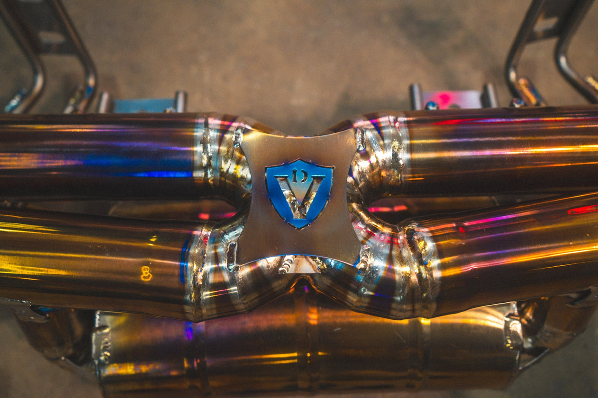 Valvetronic Designs - Valvetronic Valved Sport Exhaust System for Porsche 718 GT4 / GTS/ Boxster Spyder - POR.718.GT4.VSES.TI