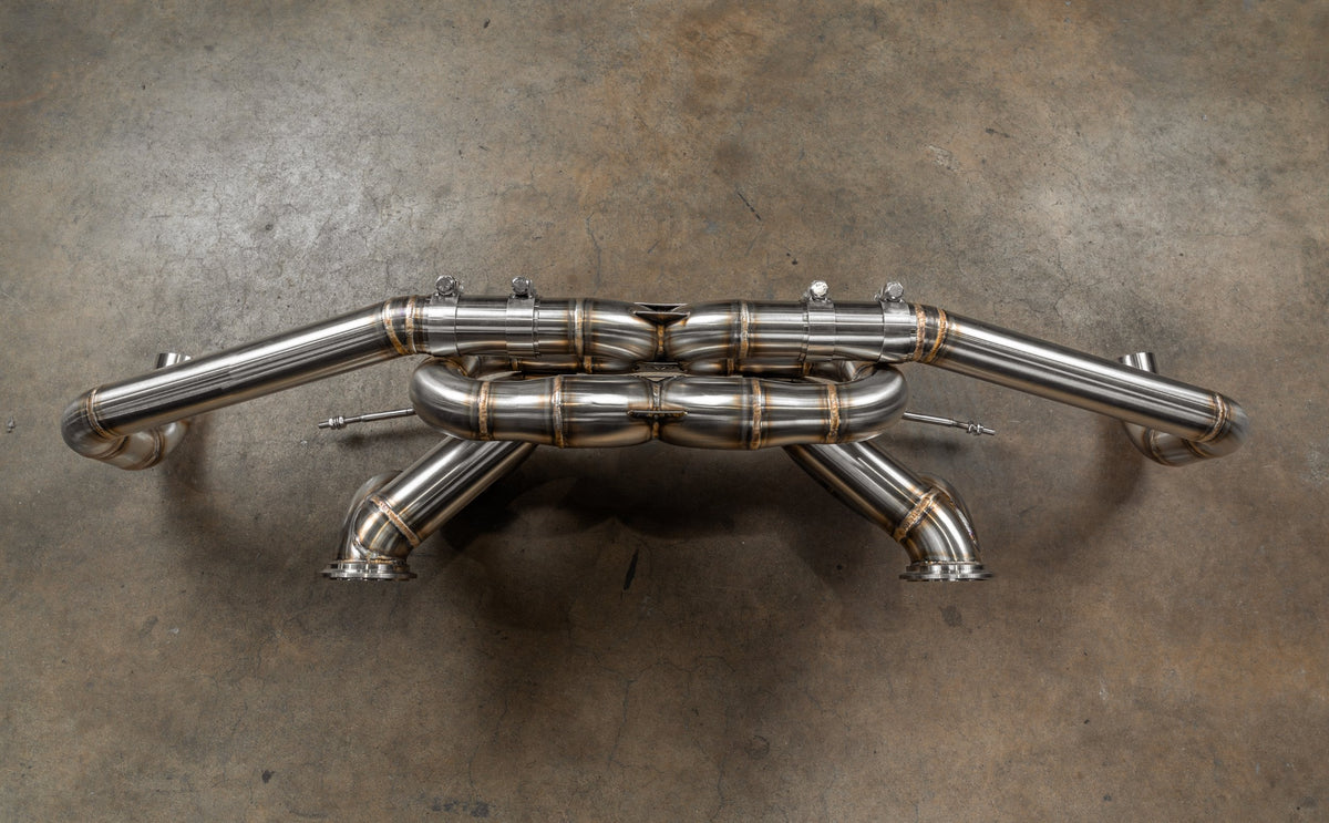 Valvetronic Designs - Lamborghini Huracan True F1 / Valved Exhaust System (LP580/610) - LAM.HUR.F1.BR, LAM.HUR.F1.TI, LAM.HUR.VSES.TI