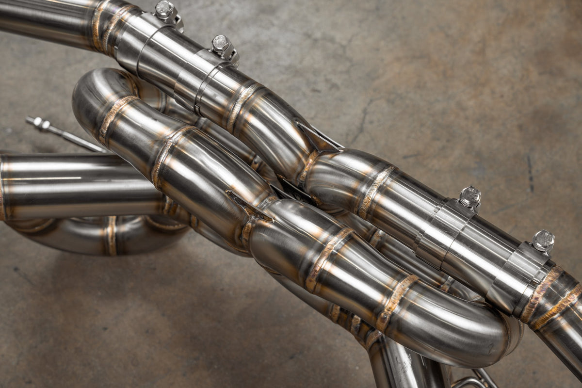 Valvetronic Designs - Lamborghini Huracan True F1 / Valved Exhaust System (LP580/610) - LAM.HUR.F1.BR, LAM.HUR.F1.TI, LAM.HUR.VSES.TI