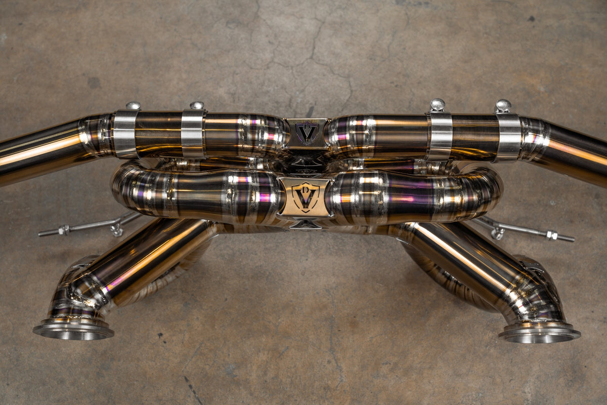 Valvetronic Designs - Lamborghini Huracan True F1 / Valved Exhaust System (LP580/610) - LAM.HUR.F1.BR, LAM.HUR.F1.TI, LAM.HUR.VSES.TI