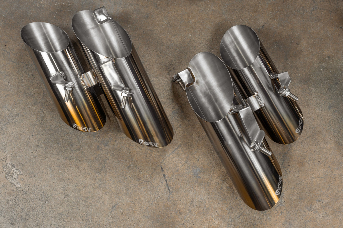 Valvetronic Designs - Lamborghini Huracan True F1 / Valved Exhaust System (LP580/610) - LAM.HUR.F1.BR, LAM.HUR.F1.TI, LAM.HUR.VSES.TI
