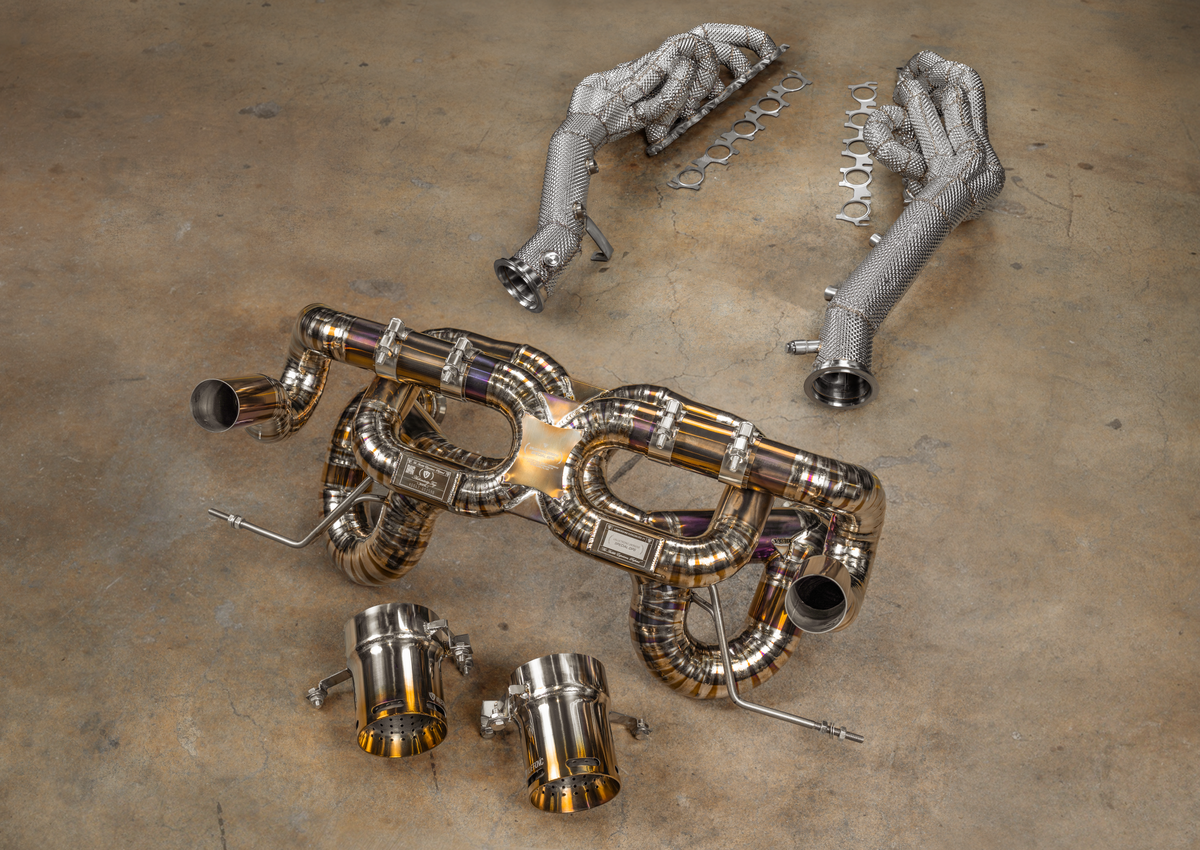 Valvetronic Designs - Lamborghini Huracan Performante / EVO / STO / Tecnica True F1 / Valved Exhaust system - LAM.STO.F1.BR, LAM.STO.F1.TI, LAM.STO.VSES.TI
