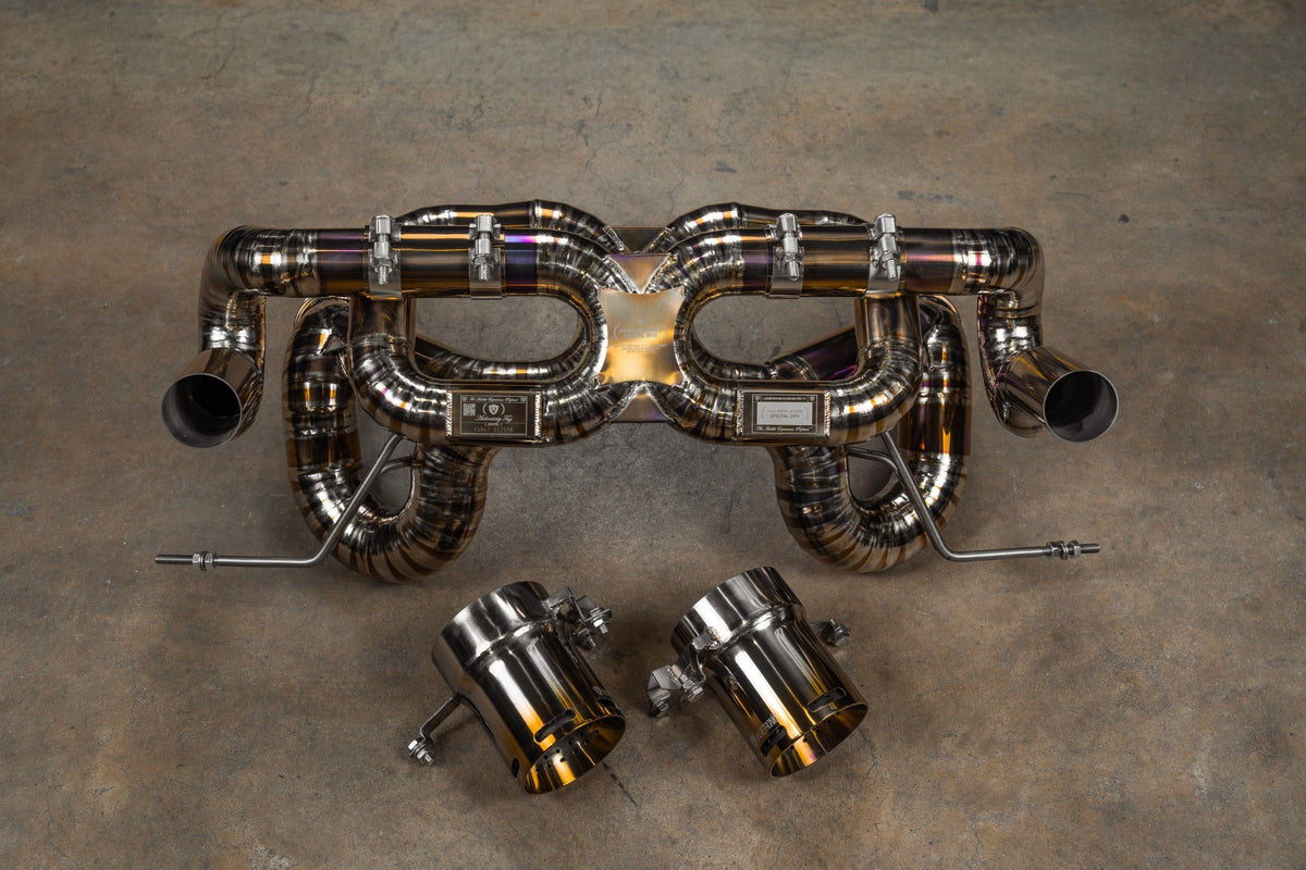 Valvetronic Designs - Lamborghini Huracan Performante / EVO / STO / Tecnica True F1 / Valved Exhaust system - LAM.STO.F1.BR, LAM.STO.F1.TI, LAM.STO.VSES.TI