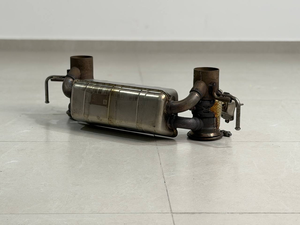 Ferrari SF90 Stradale Spider OEM muffler assembly 938141 right angle