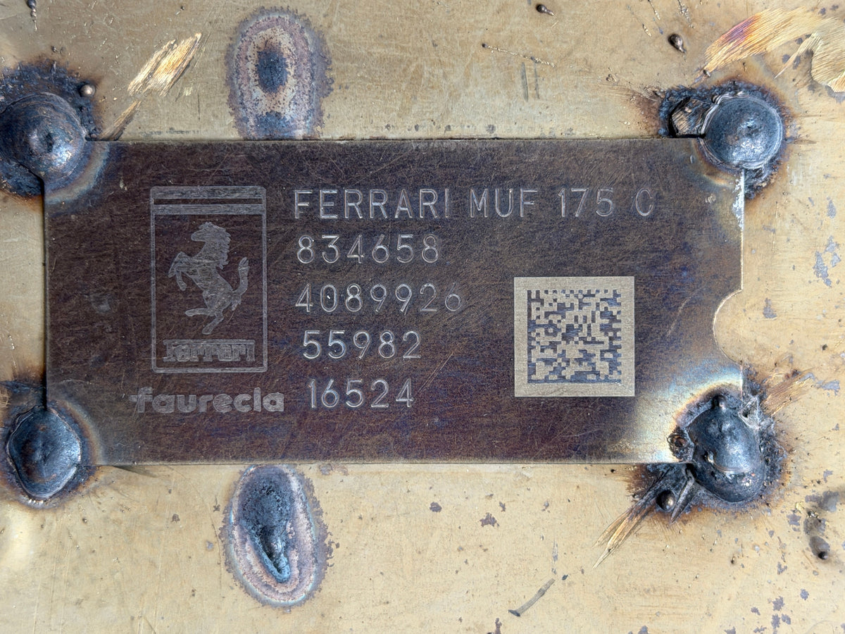 Ferrari Purosangue Centre Muffler / Resonator - Used