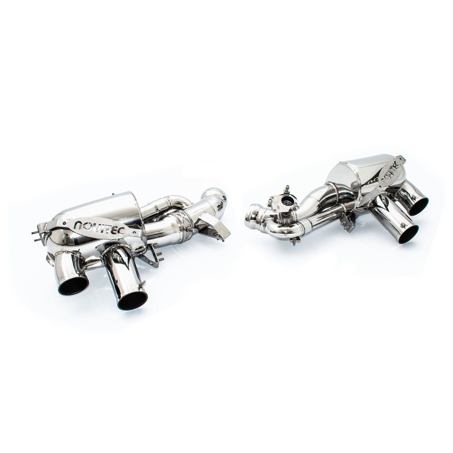 Exhaust system with flap regulation - Ferrari Purosangue - F1 666 12/ 13/ 14 - Novitec