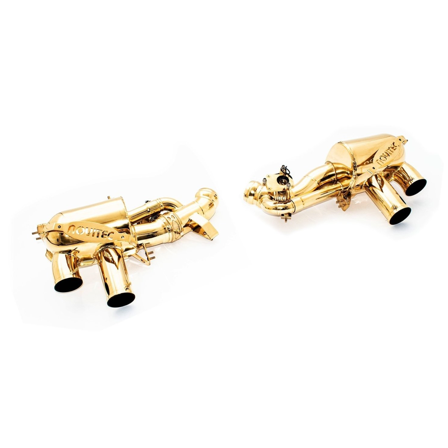 Exhaust system with flap regulation - Ferrari Purosangue - F1 666 12/ 13/ 14 - Novitec