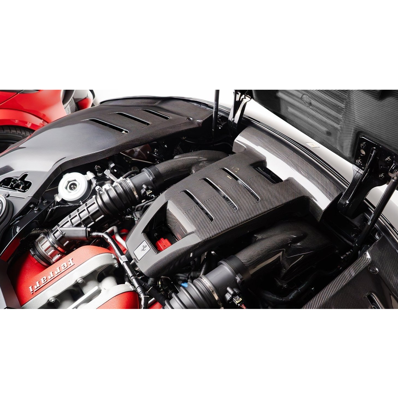 Engine Compartment Cover (Original Look) - Ferrari Purosangue - F6 666 70 - Novitec