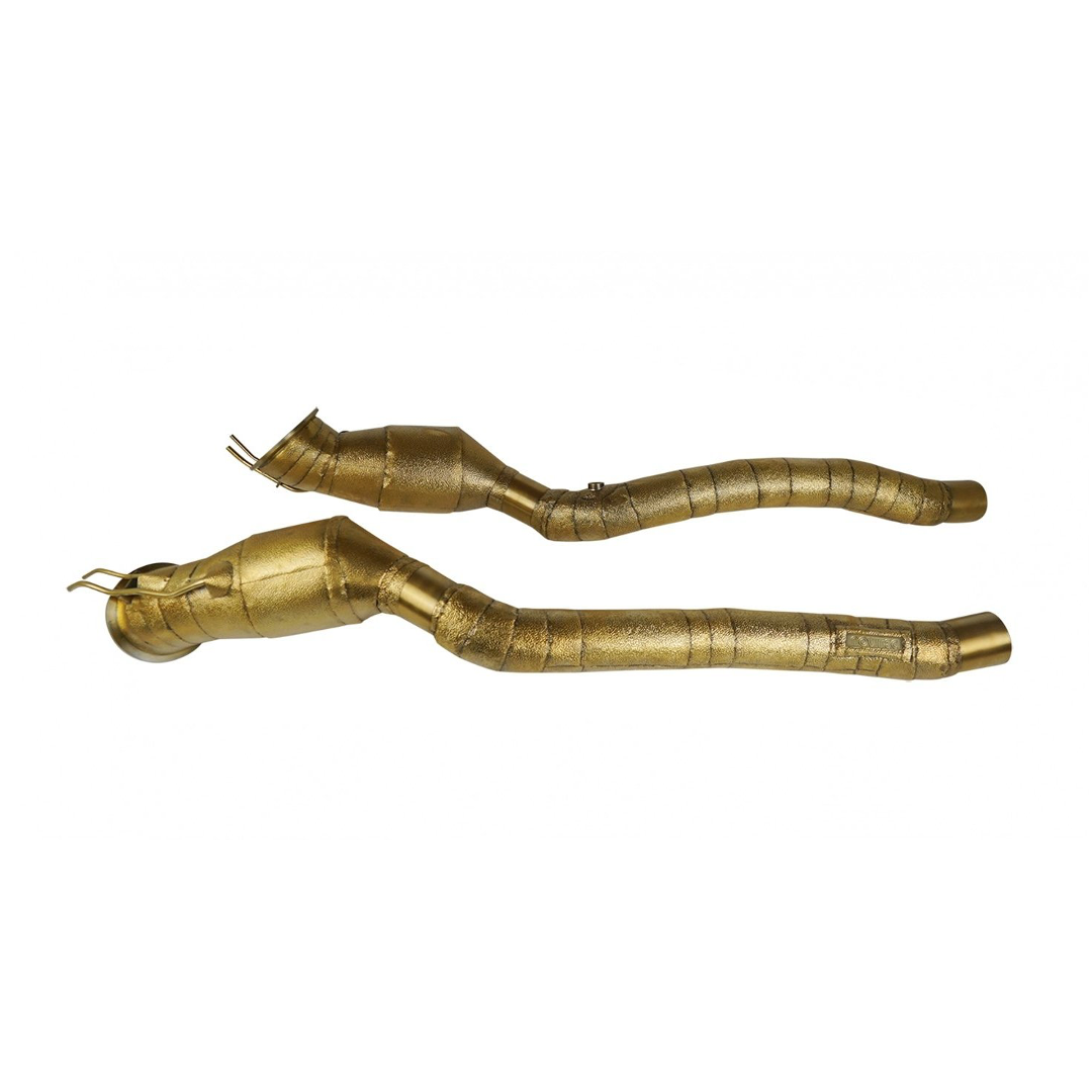 Sport Metal Catalysts (Set of 2) without OPF - Ferrari 812 Superfast & GTS - F1 812 25/ 75 - Novitec
