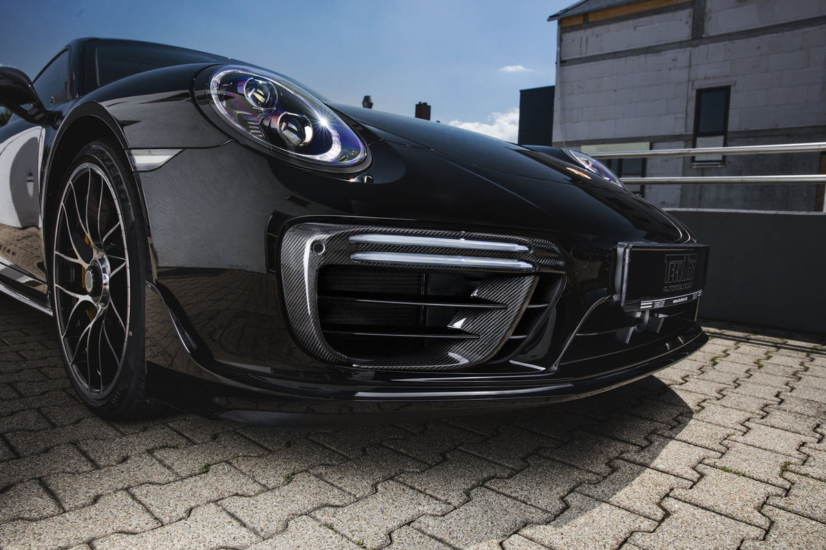 TECHART Front Spoiler I installed on Porsche 911 991.2 Turbo or Turbo S