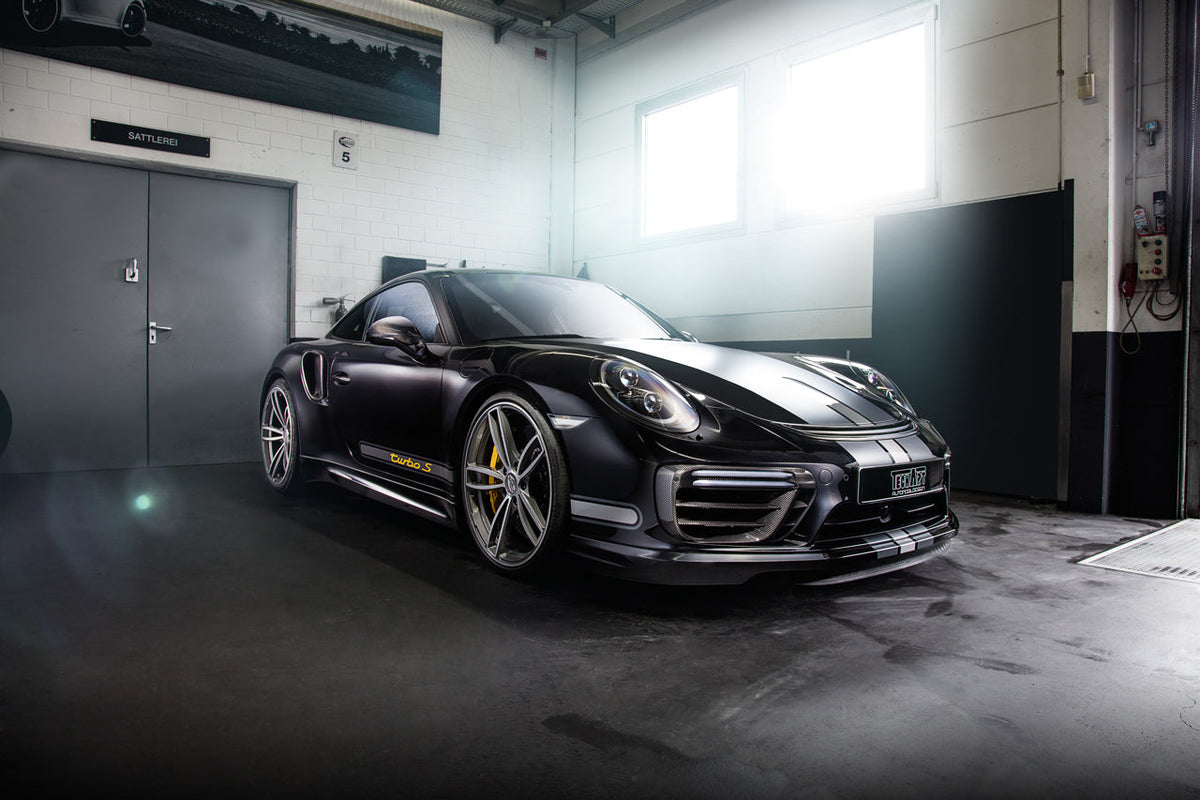 TECHART Front Spoiler I installed on Porsche 911 991.2 Turbo or Turbo S