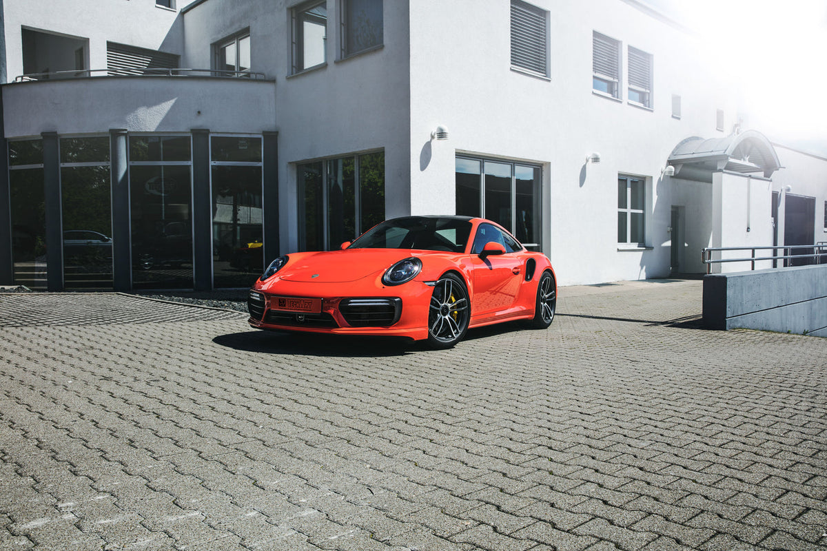 TECHART Front Spoiler I installed on Porsche 911 991.2 Turbo or Turbo S