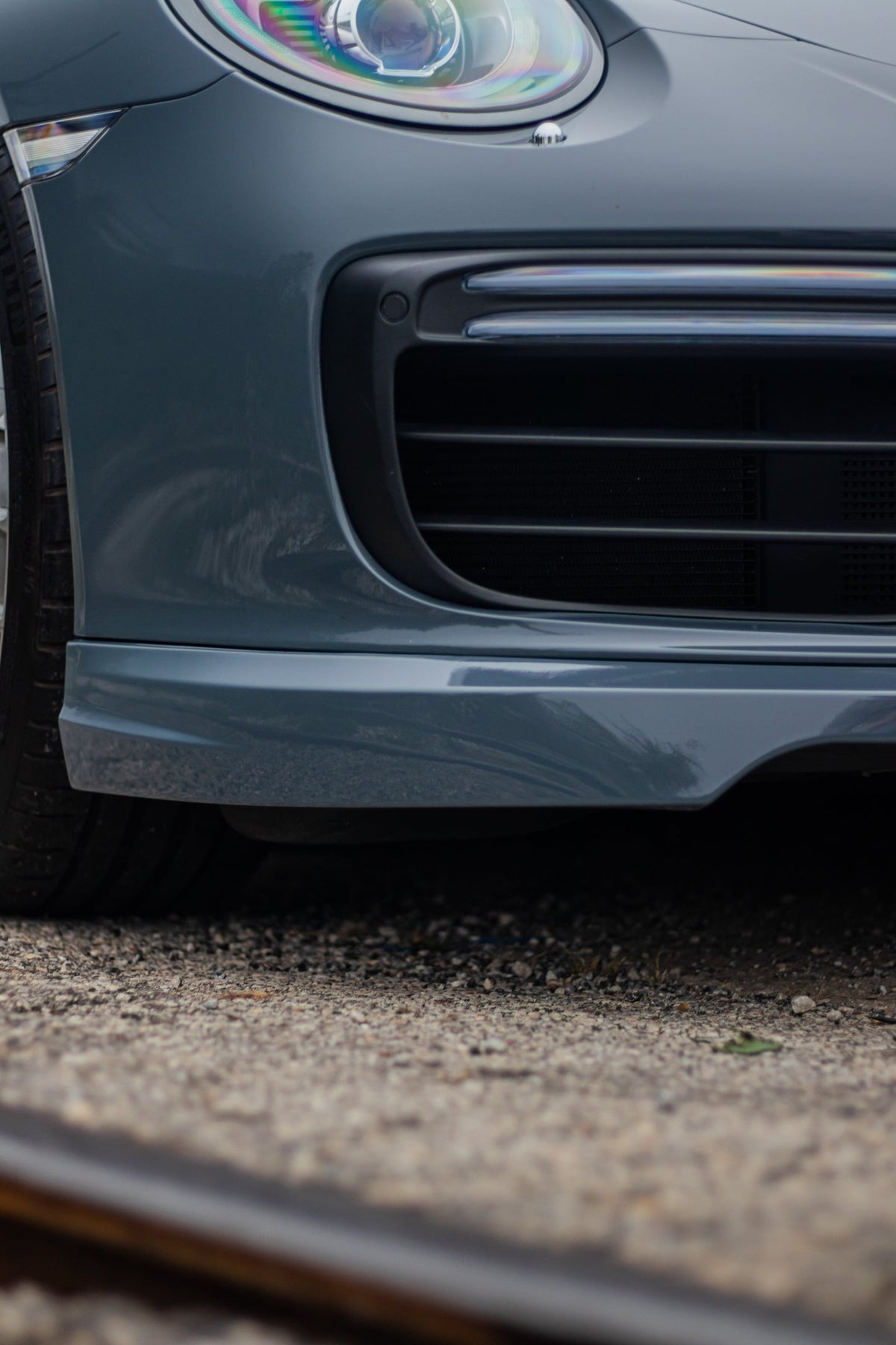 TECHART Front Spoiler I installed on Porsche 911 991.2 Turbo or Turbo S