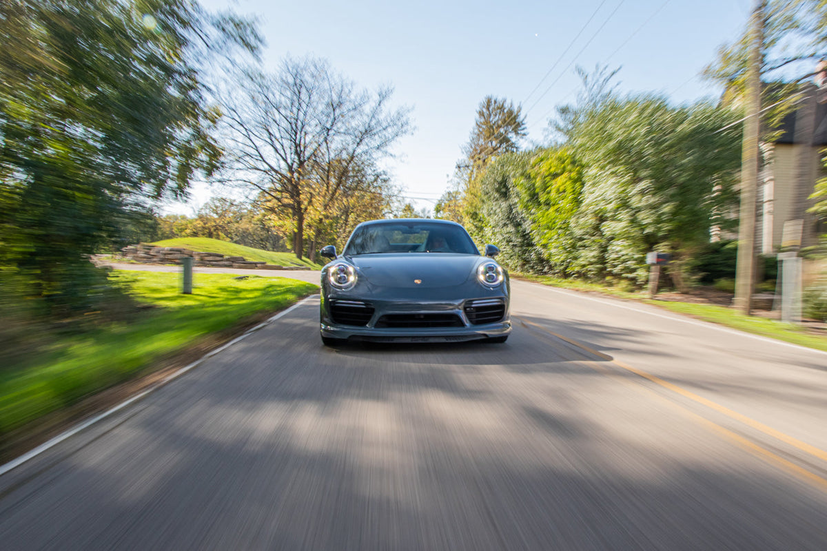 TECHART Front Spoiler I installed on Porsche 911 991.2 Turbo or Turbo S