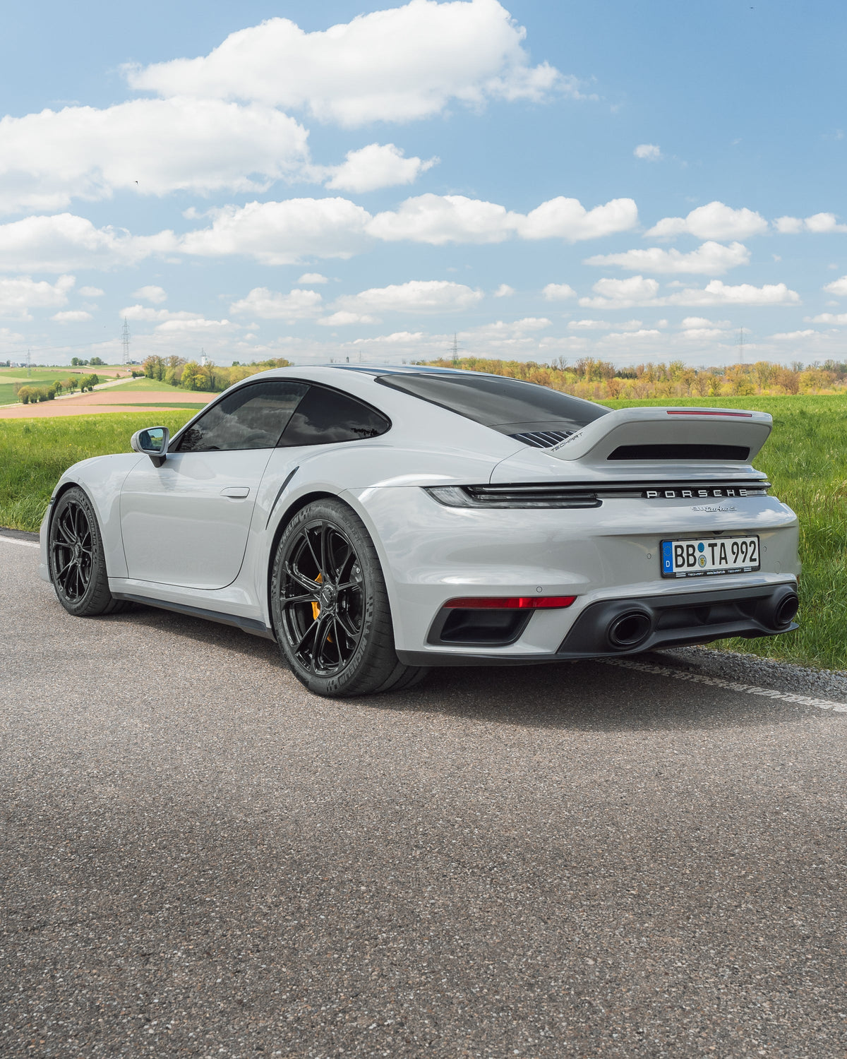 TECHART Rear Spoiler III Carbon for Porsche 911 992.1 — product image