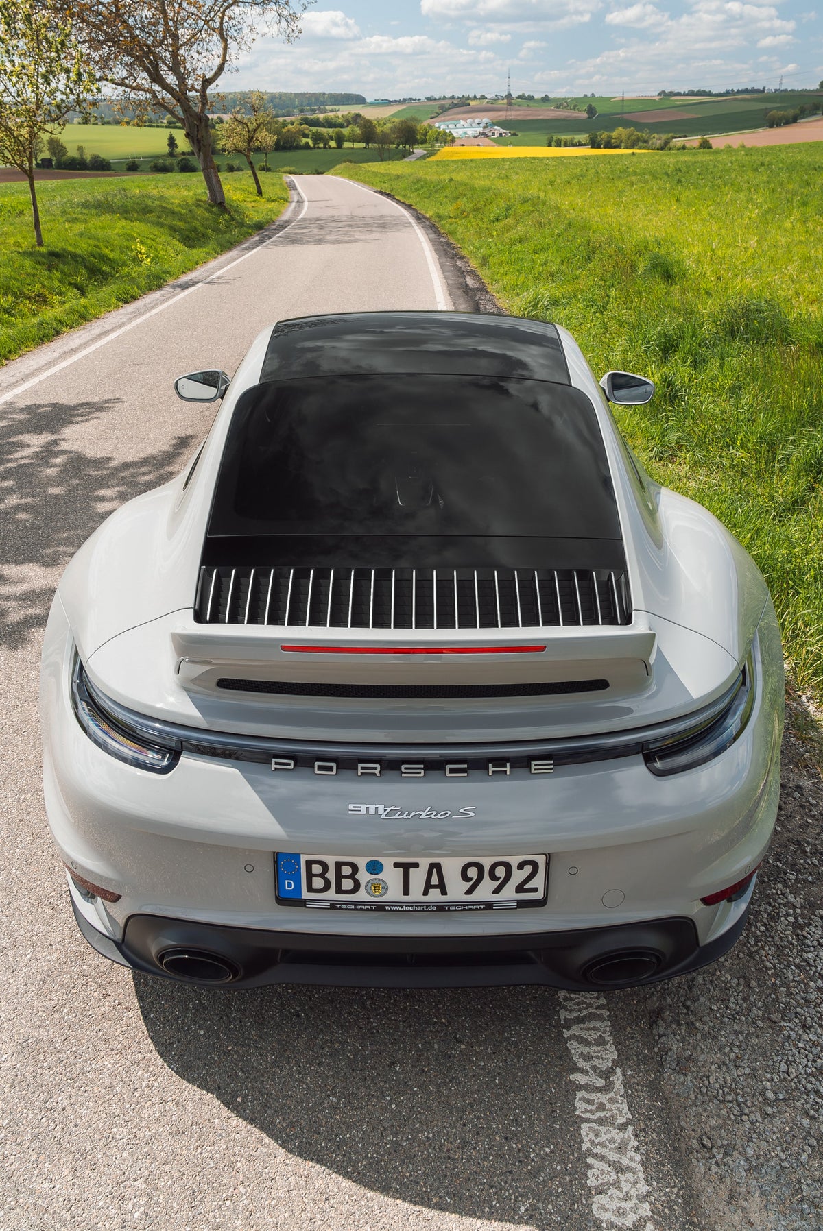 TECHART Rear Spoiler III Carbon for Porsche 911 992.1 — product image
