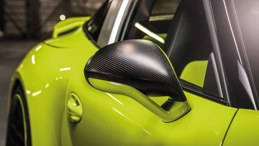 TECHART Carbon Side Mirror Shells for Porsche 911 991.1 / 991.2