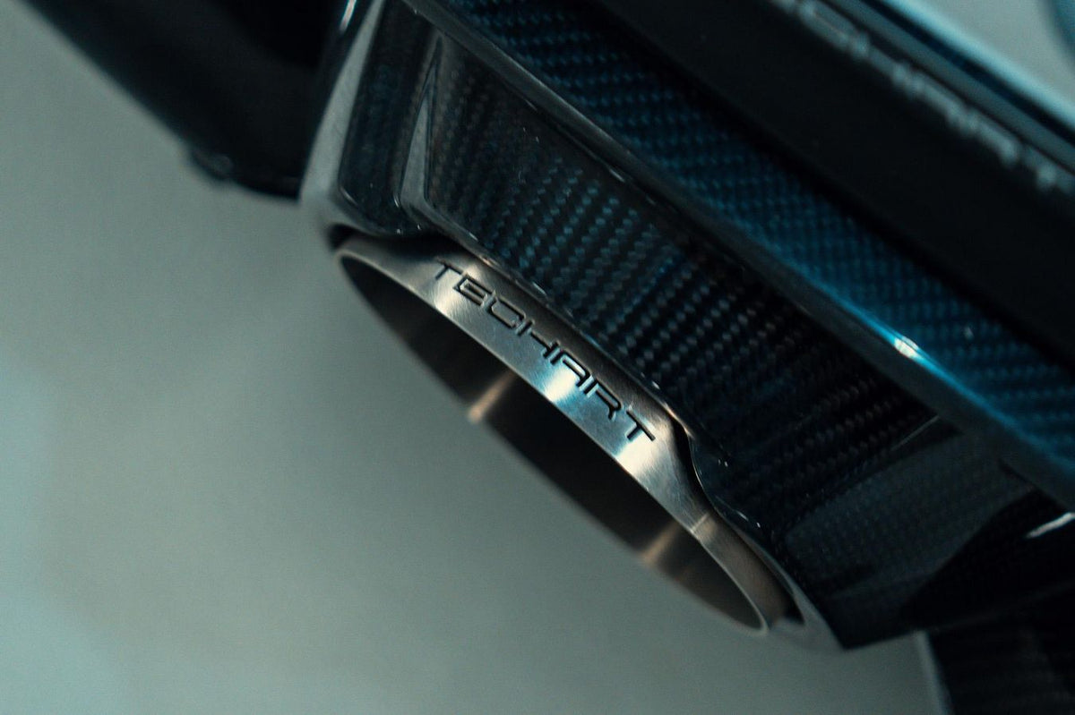 TECHART Rear Diffuser for Porsche 911 992.2 Carrera GTS — rear view 2
