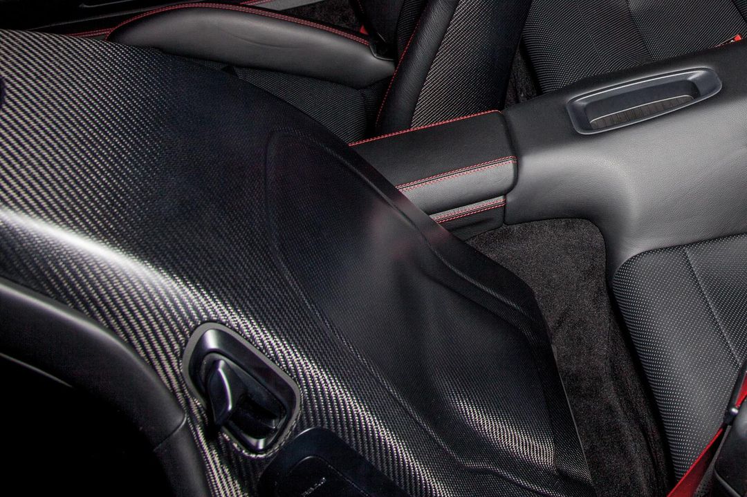 TECHART Interior Styling Package VII — carbon-fiber seat backrest shells for Porsche 911 991.1
