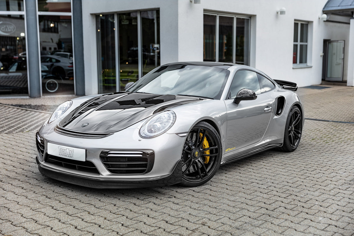 TECHART Carbon Aero Hood for Porsche 911 991.1 — 5