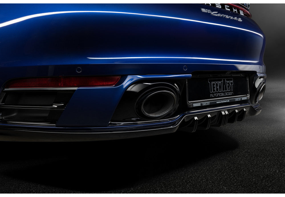 TECHART Aero Wings 092.100.510.009 installed on Porsche 911 992 (DTM Tuning)