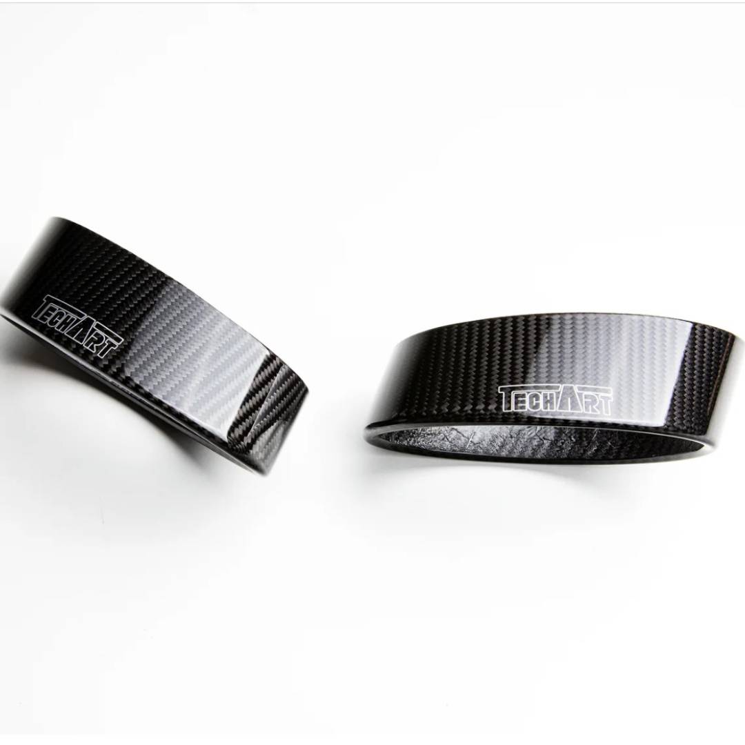 TECHART Carbon Tail Pipe Kit for Porsche 911 992.2 Carrera Range
