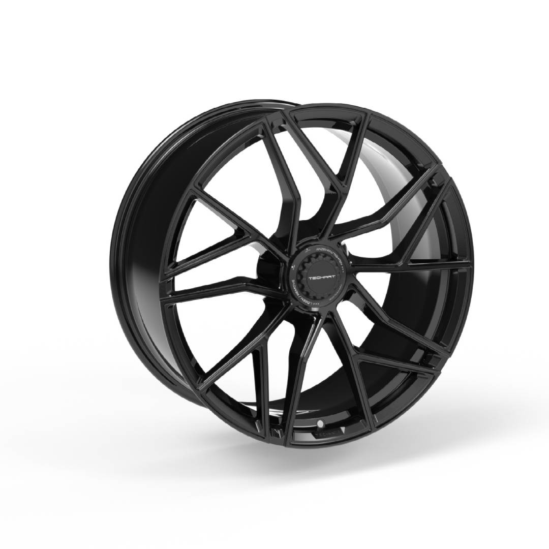 TECHART Formula VII Race wheel, black finish, standalone
