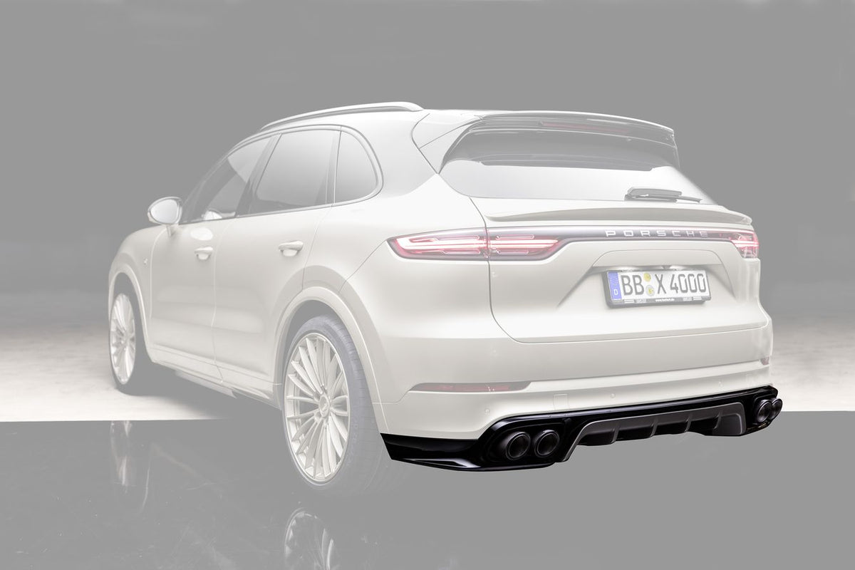 TECHART Rear Apron with Diffuser for Porsche Cayenne E3.1