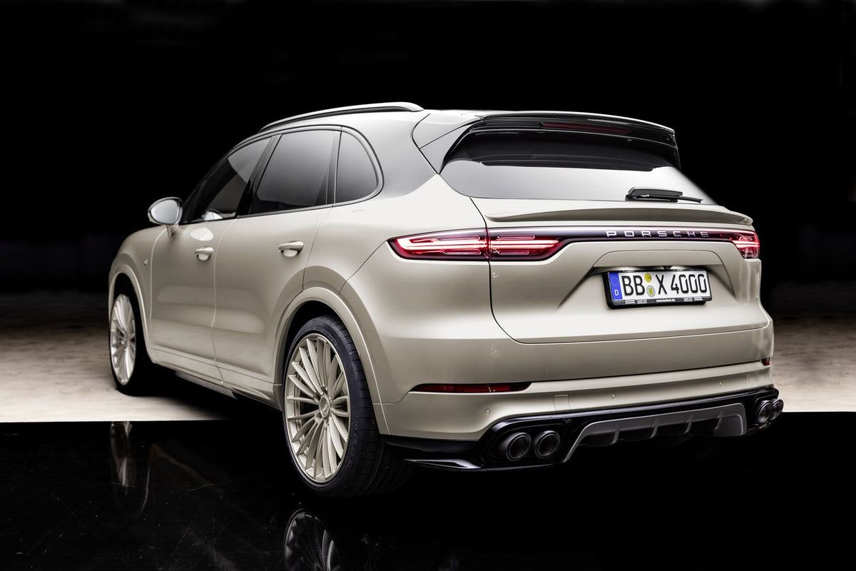 TECHART Rear Apron with Diffuser for Porsche Cayenne E3.1