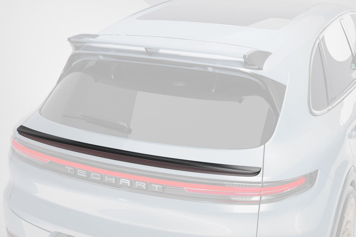 TECHART Rear Spoiler Panel for Hatchback for Porsche Cayenne E3.1 / E3.2