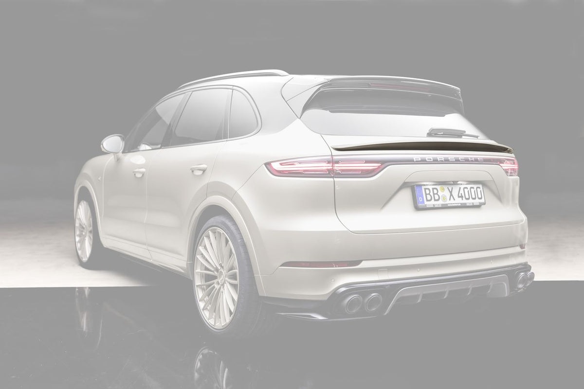 TECHART Rear Spoiler Panel for Hatchback for Porsche Cayenne E3.1 / E3.2