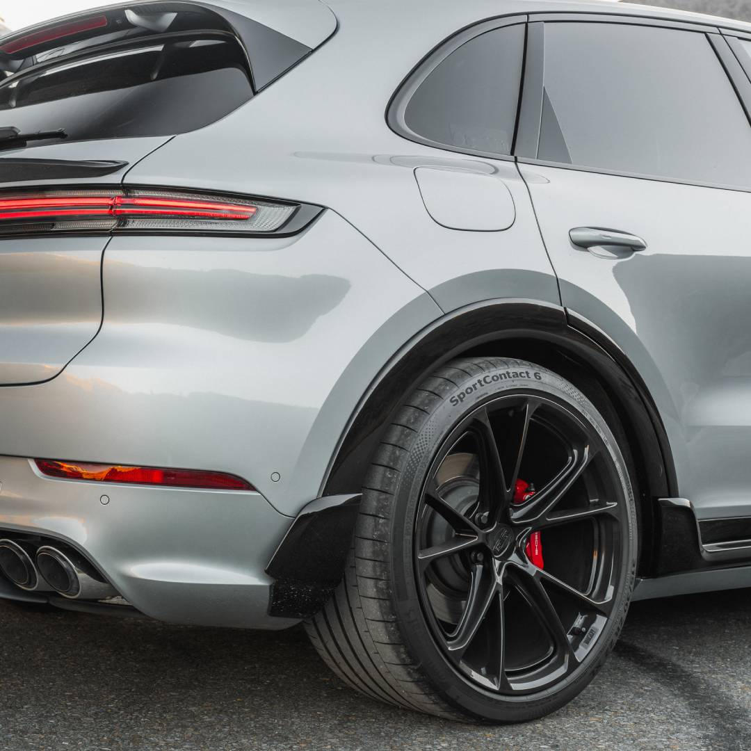 TECHART Formula VI 22-Inch Forged Wheel for Porsche Cayenne E3.1 / E3.2 — installed view