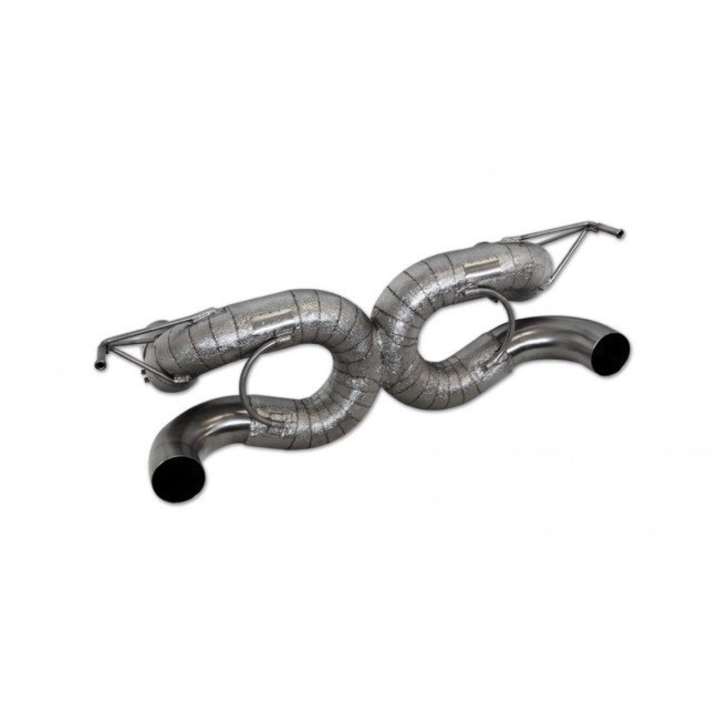 POWER OPTIMIZED EXHAUST SYSTEM WITHOUT FLAP-REGULATION, COMPLETE HEAT PROTECTED - part cutout