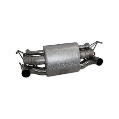 POWER OPTIMIZED EXHAUST SYSTEM WITH FLAP-REGULATION, COMPLETE HEAT-PROTECTED - part cutout
