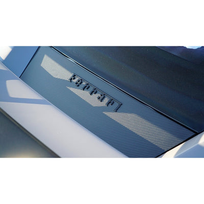 COVER ENGINE BONET - installed view