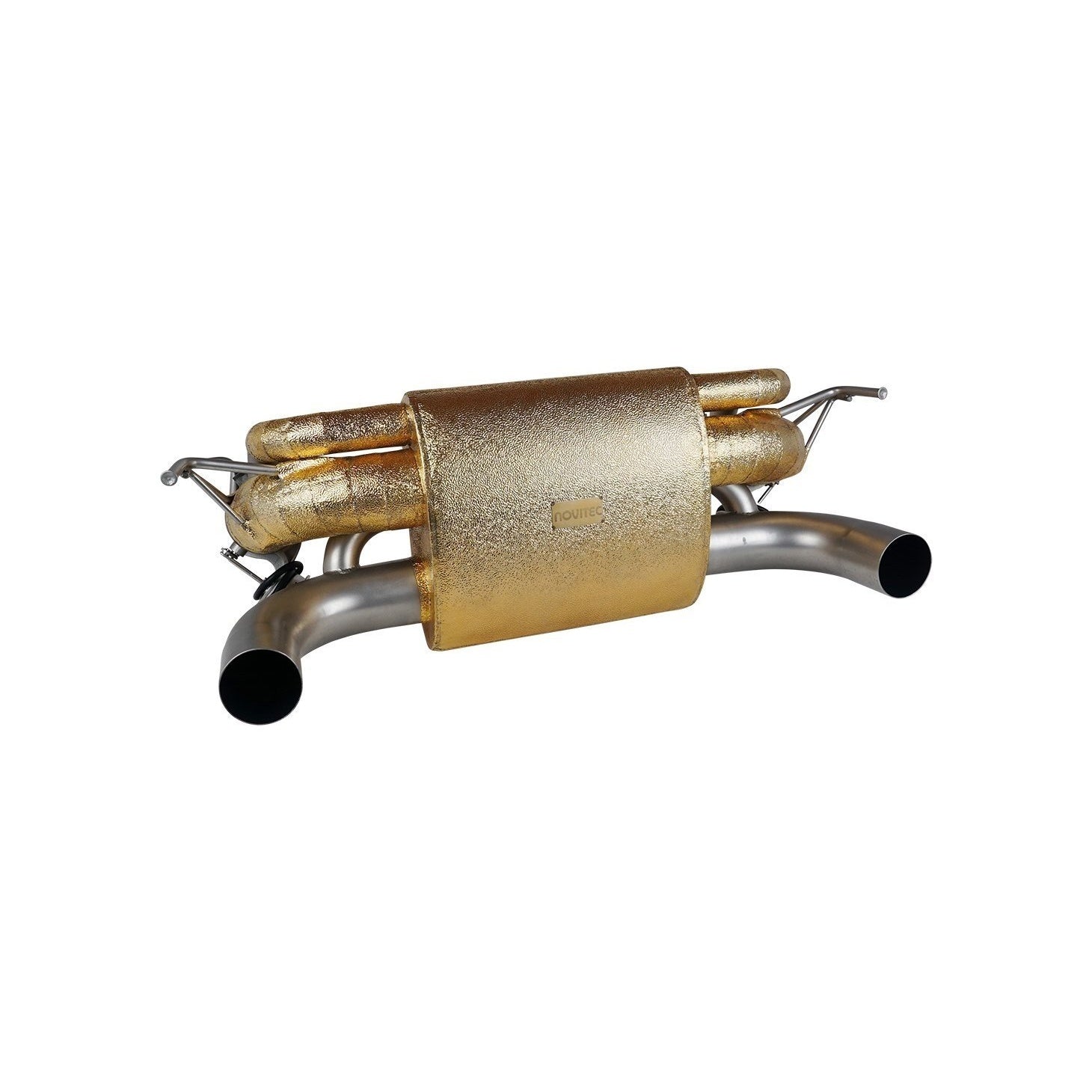 POWER OPTIMIZED EXHAUST SYSTEM WITH FLAP-REGULATION, COMPLETE HEAT-PROTECTED - finish variant