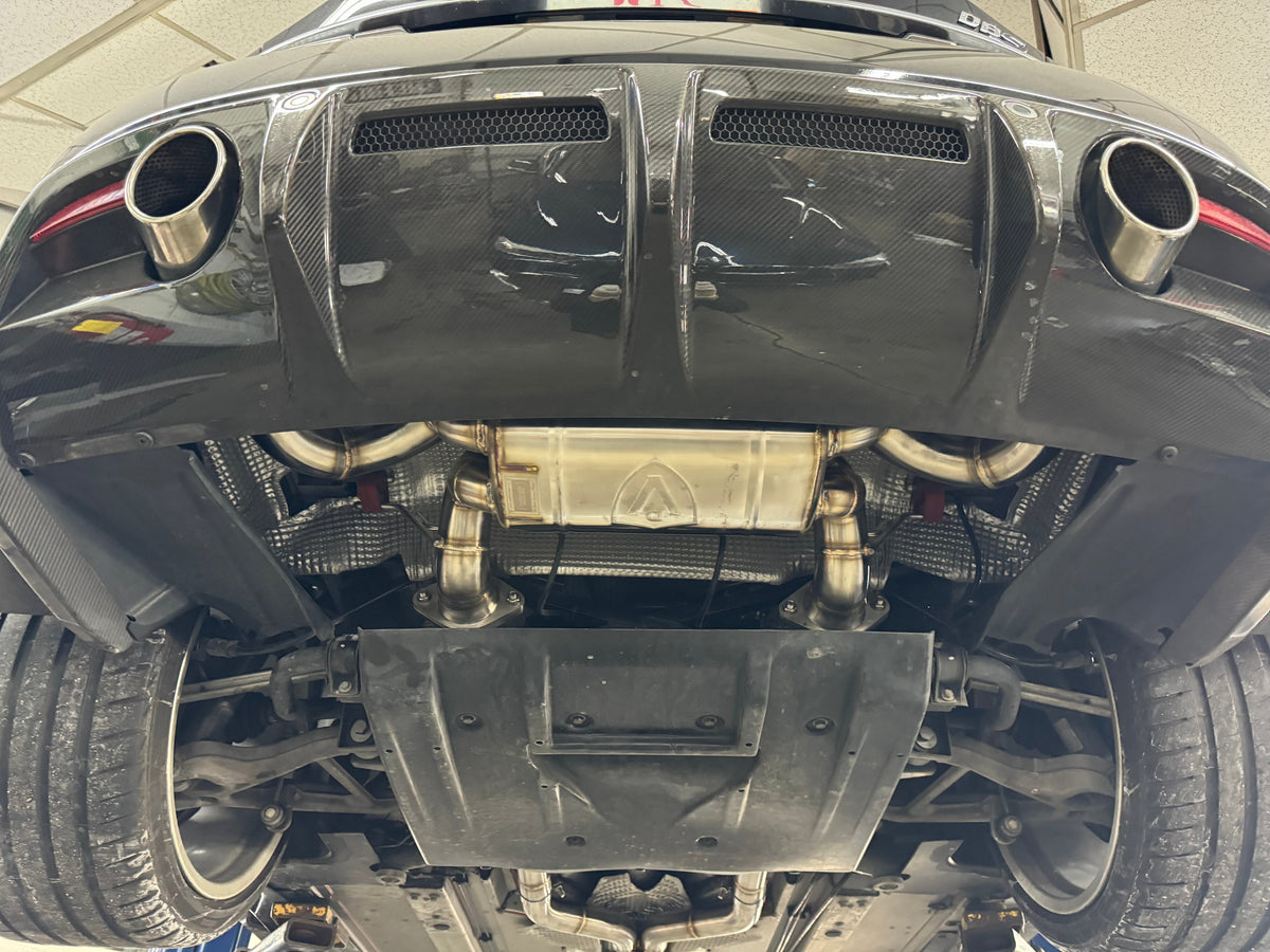 Valvetronic Designs - Aston Martin DBS V12 Valved Sport Exhaust System - AMR.DBS.V12.VSES.BR