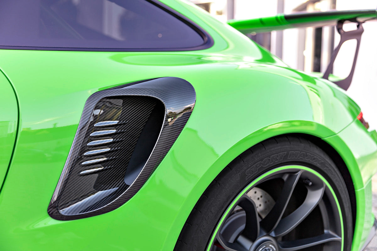 TECHART Carbon Side Air Intakes for Porsche 911 991.1
