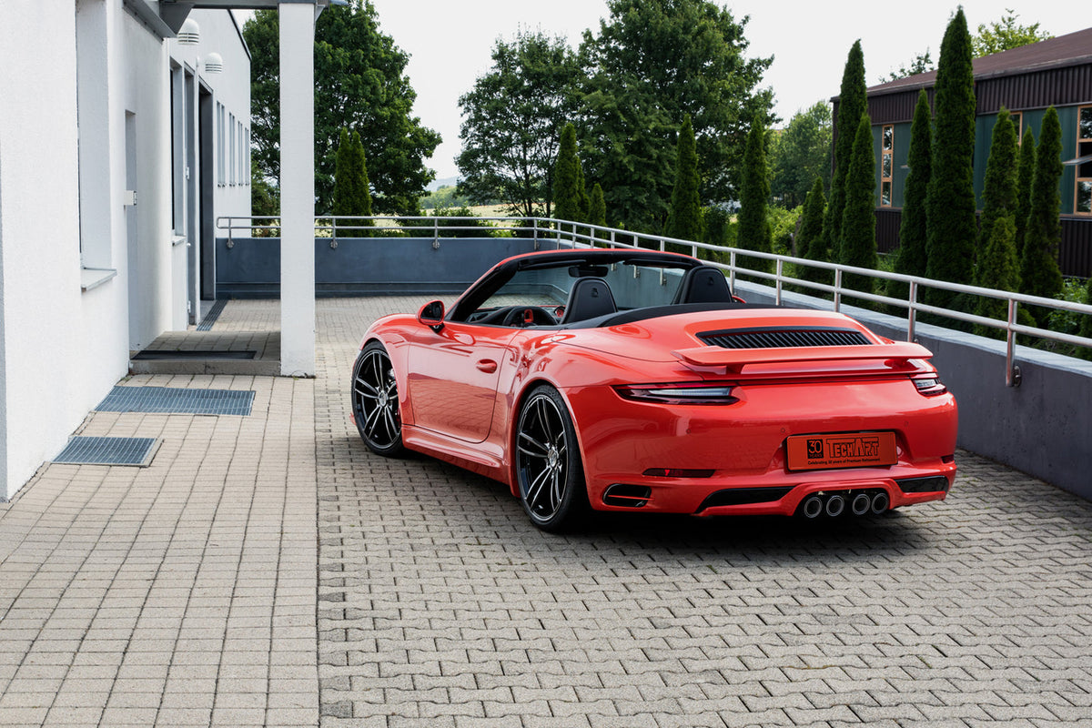 TECHART rear diffuser add-on for Porsche 911 991.2 Carrera