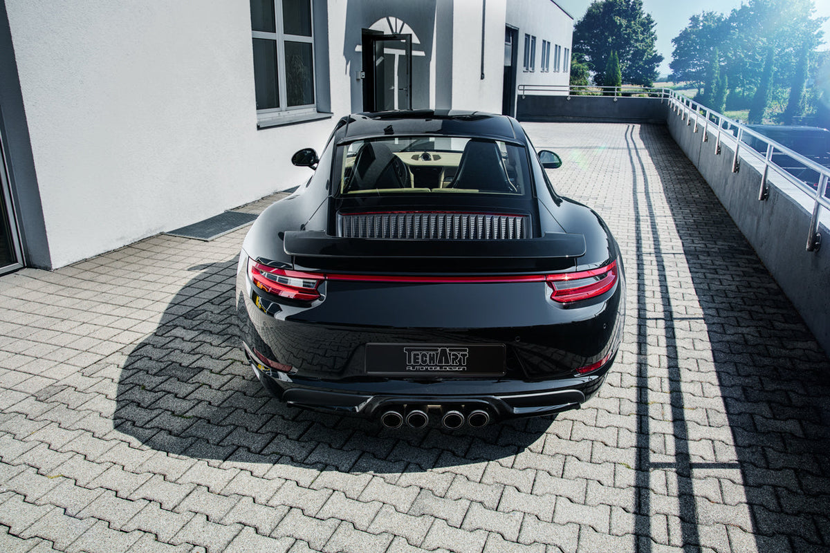 TECHART rear diffuser add-on for Porsche 911 991.2 Carrera