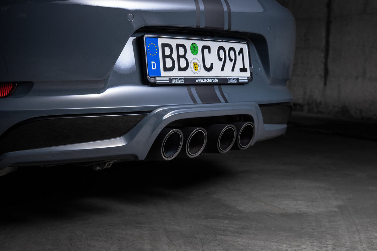 TECHART rear diffuser add-on for Porsche 911 991.2 Carrera