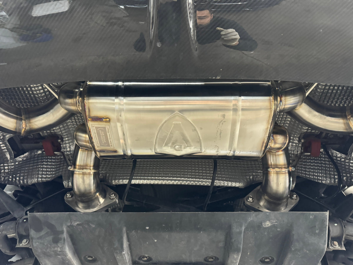 Valvetronic Designs - Aston Martin DBS V12 Valved Sport Exhaust System - AMR.DBS.V12.VSES.BR