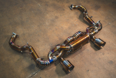 Valvetronic Designs - Valvetronic Valved Sport Exhaust System for Porsche 718 GT4RS/Spyder RS - POR.GT4RS.VSES.TI
