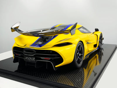 Koenigsegg Jesko 1/8 - Swedish Flag Yellow