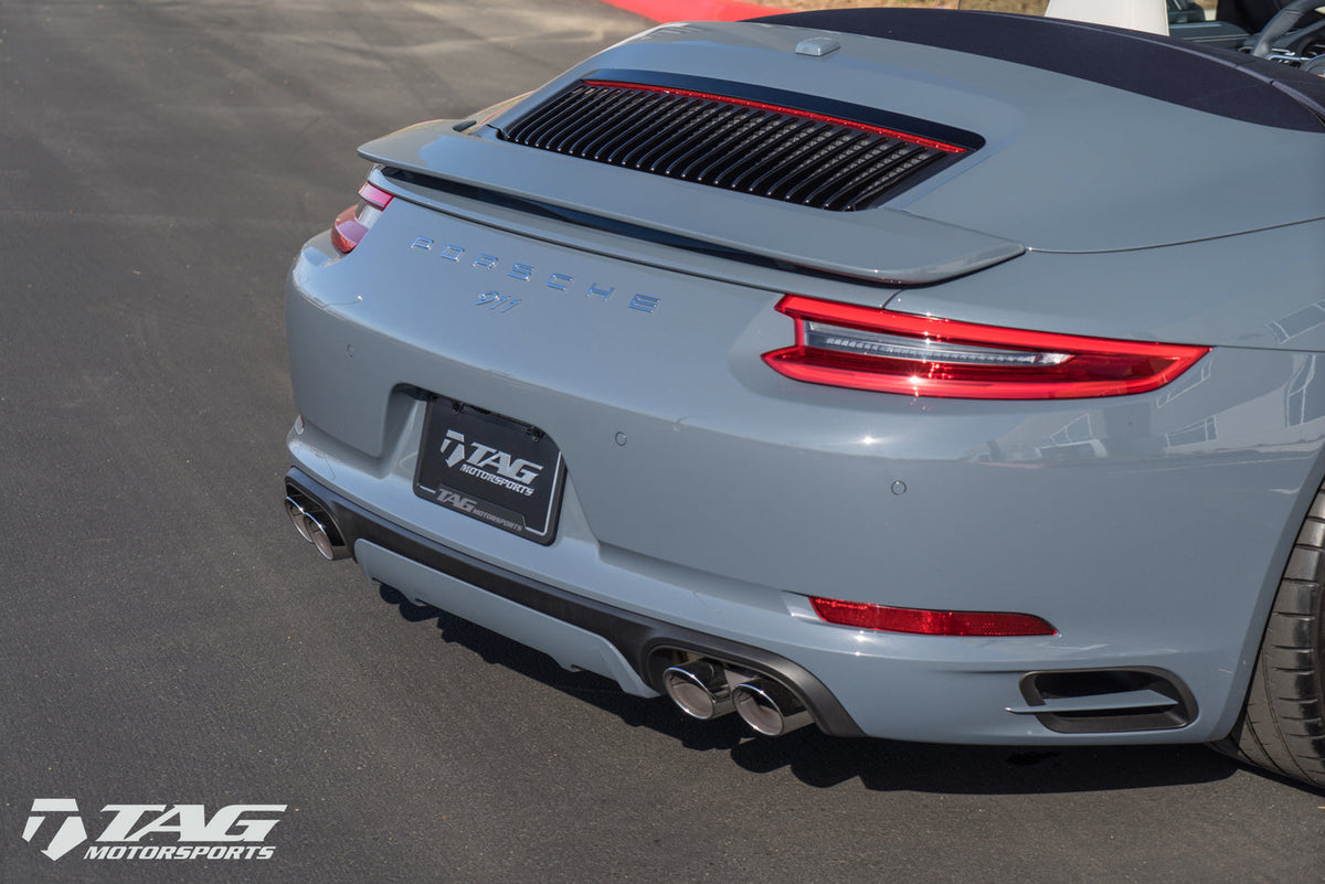 TECHART rear diffuser add-on for Porsche 911 991.2 Carrera